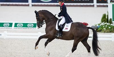 Caen 26 08 2014 Alltech FEI World Equestrian Games Normandie 2014 Pferdesport Dressur Team Caen, 26.08.2014, Alltech FEI World Equestrian Games - Normandie 2014, Pferdesport, Dressur - Team. Charlotte DUJARDIN (GBR) auf Valegro. PUBLICATIONxNOTxINxSUIxAUTxLIExITAxFRAxNED Caen 26 08 2014 Alltech Fei World Equestrian Games Normandy 2014 Equestrian sports Dressage team Charlotte Dujardin GBR on