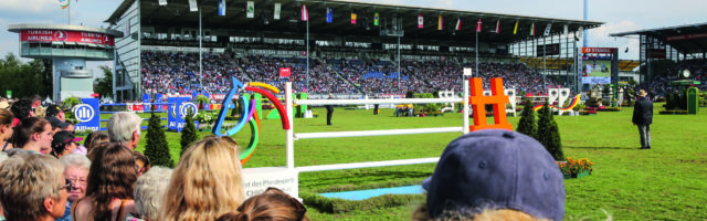 Rolex Grand Prix - CHIO Aachen 2019 AACHEN, GERMANY - JULY 21: A view of the parcour during the Rolex Grand Prix of CHIO Aachen 2019 at Aachener Soers on July 21, 2019 in Aachen, Germany. (Photo by Christof Koepsel/Getty Images for ROLEX) 